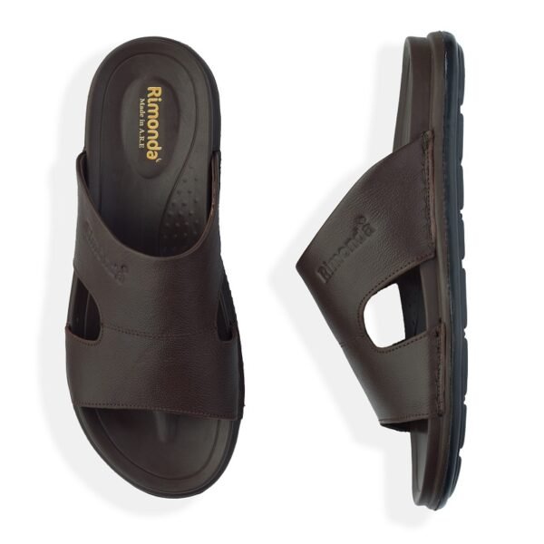 شبشب جلد طبيعي رجالي 1300 - الصورة 3