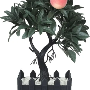 فازة بلاستيك مستطيلة بالورد