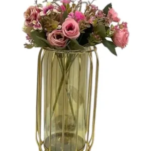 مزهرية فاخرة أنيقة ومميزة - ذهبي